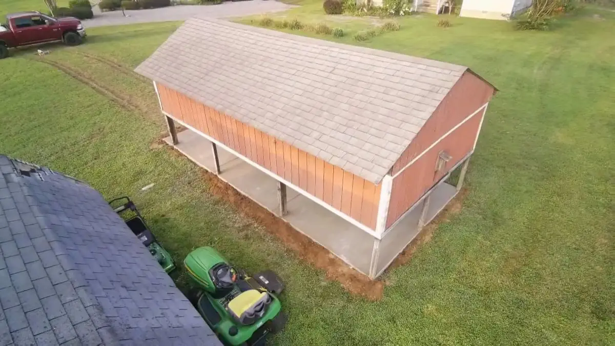 Concrete pad and slab project, photo 2 of 13