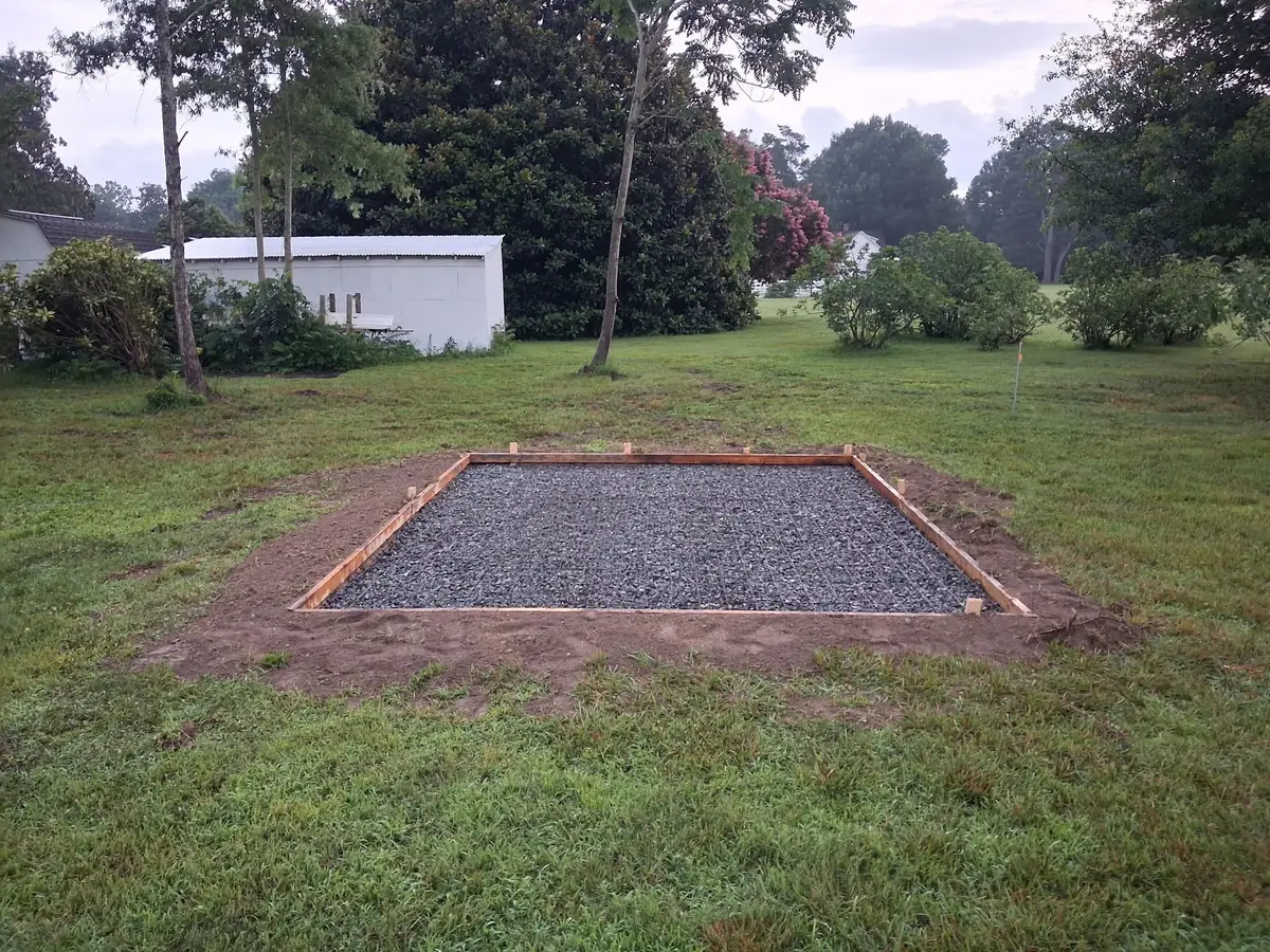 Concrete pad and slab project, photo 13 of 13