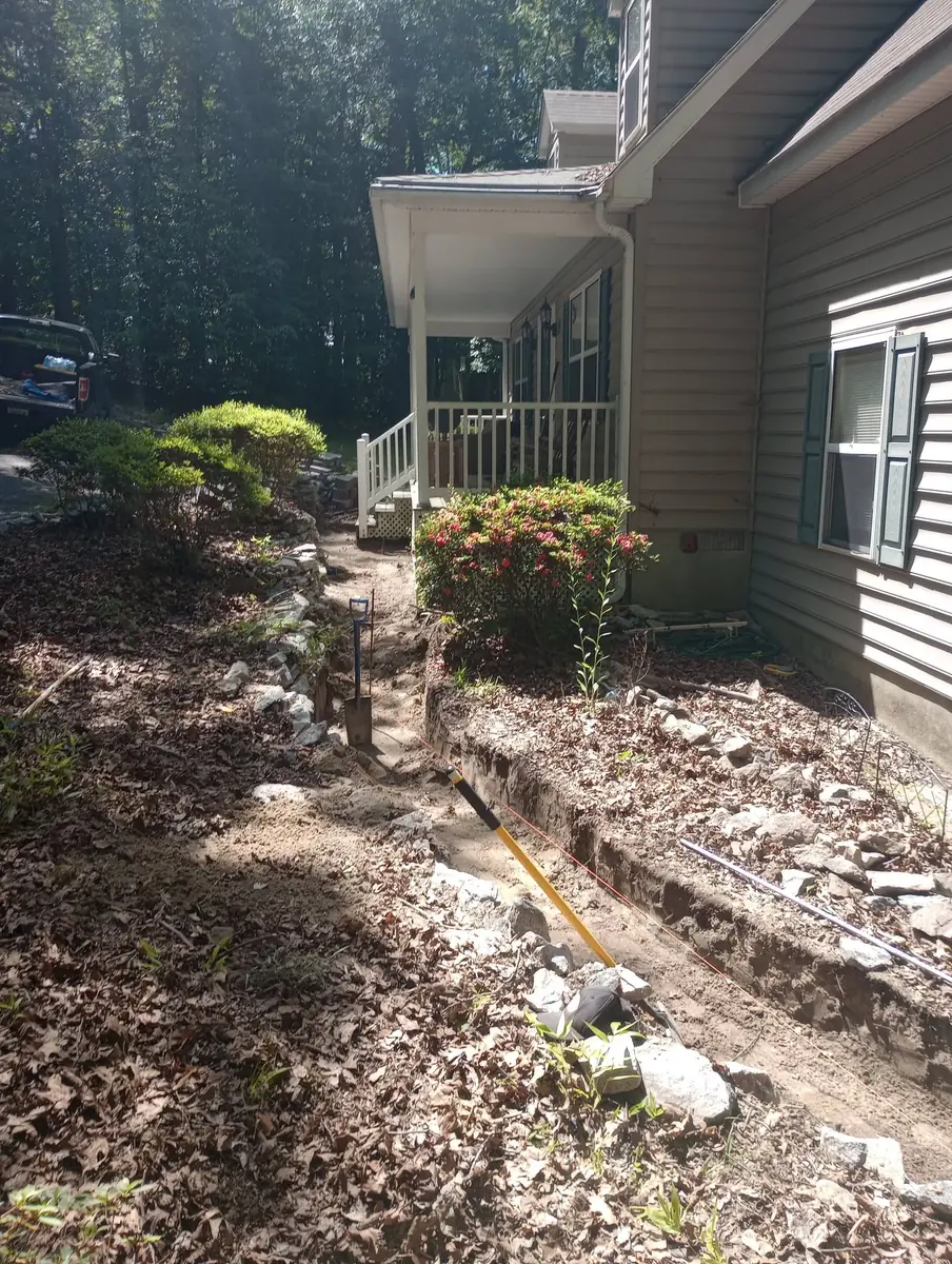 Brick and paver walkway rebuild, photo 6 of 18
