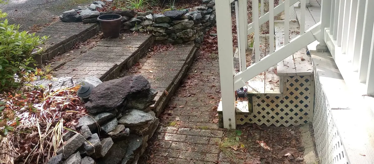 Brick and paver walkway rebuild, photo 13 of 18