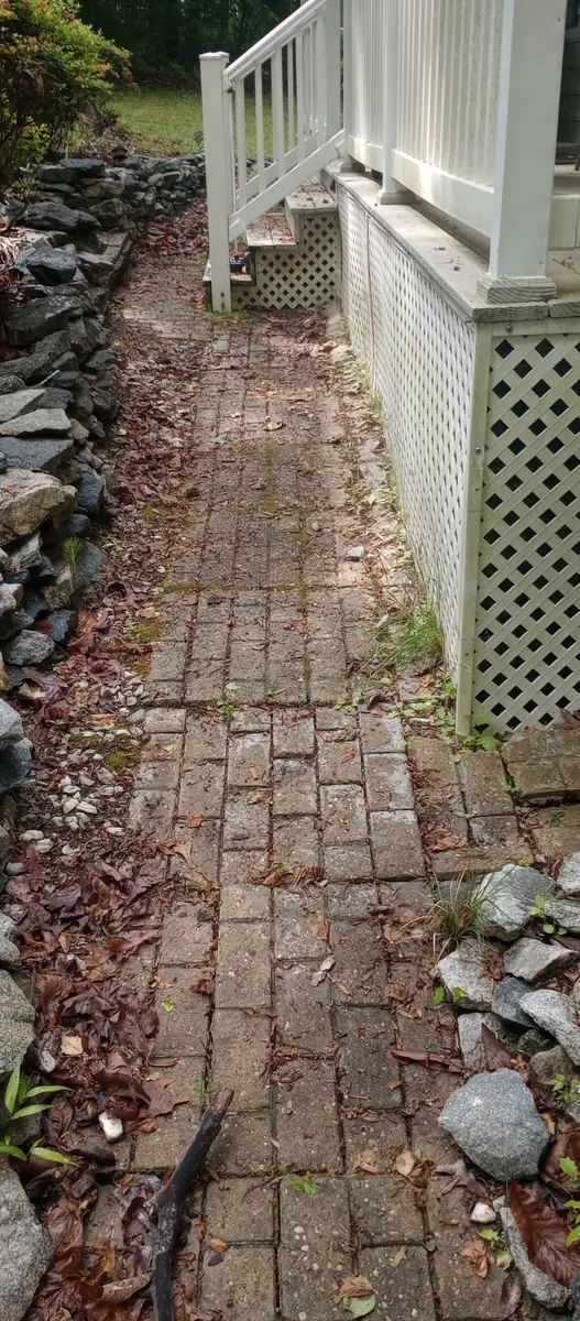 Brick and paver walkway rebuild, photo 16 of 18